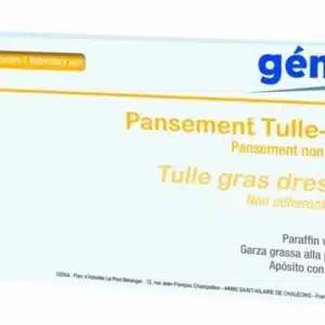 Aniplast Tullo Pansements Tulle-gras non adhérent 10x20 cm x10