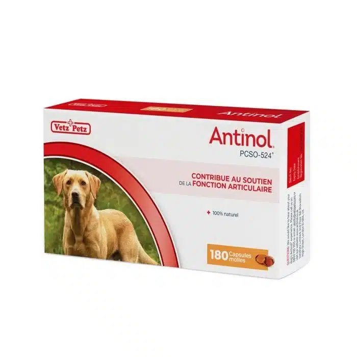 Antinol pour Chien 180 capsules