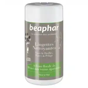 Beaphar Lingettes Nettoyantes Chiens et Chats x 100