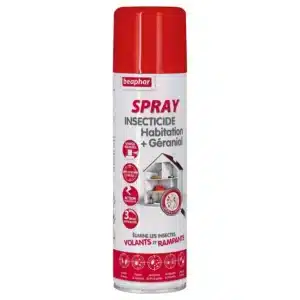 Beaphar Spray Insecticide et Acaricide Habitat 500 ml