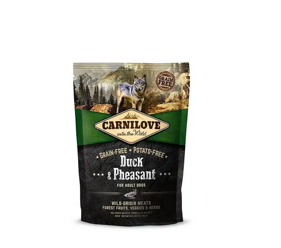 Carnilove Canard et Faisan - Croquettes pour Chien 1,5 kg