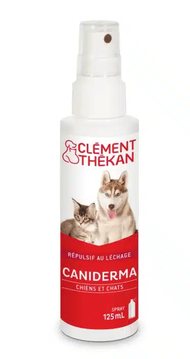 Clément Thékan Caniderma Spray Répulsif au léchage 125 ml
