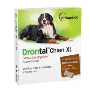 Drontal P XL Chien 2 Comprimés