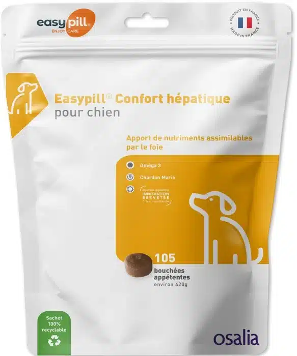 Easypill Confort Hépatique Chien 105 bouchées