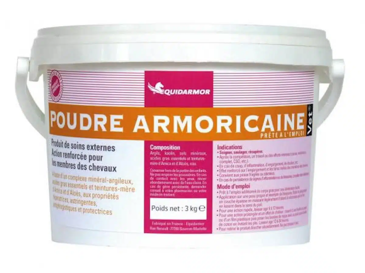 Equidarmor Poudre Armoricaine articulations Cheval 1,5 kg