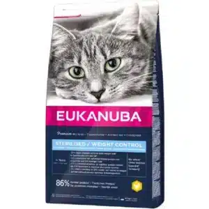 Eukanuba Chat Adulte Stérilisé Contrôle du Poids Poulet 10 kg