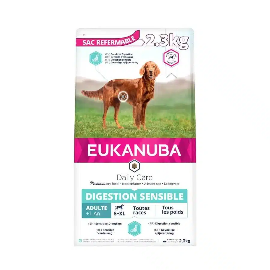 Eukanuba Daily Care Chien Sensitive Digestion Poulet 2.3 kg
