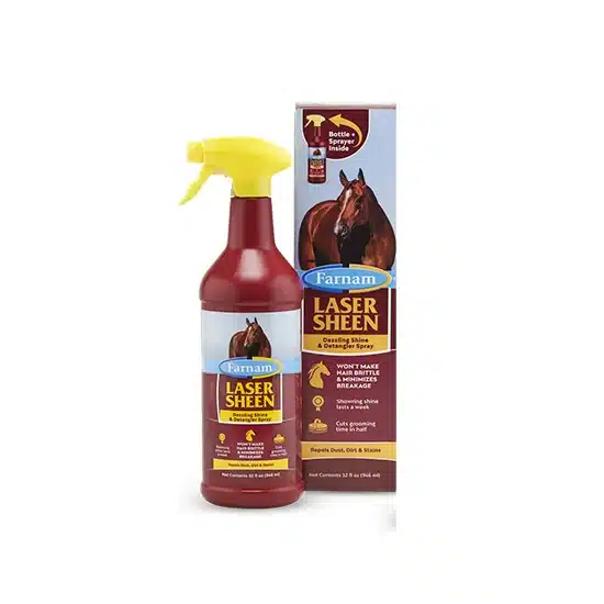 Farnam Laser Sheen Spray pour la Robe du Cheval 946 ml