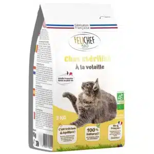 Felichef Croquettes BIO Chat Stérilisé 2 kg