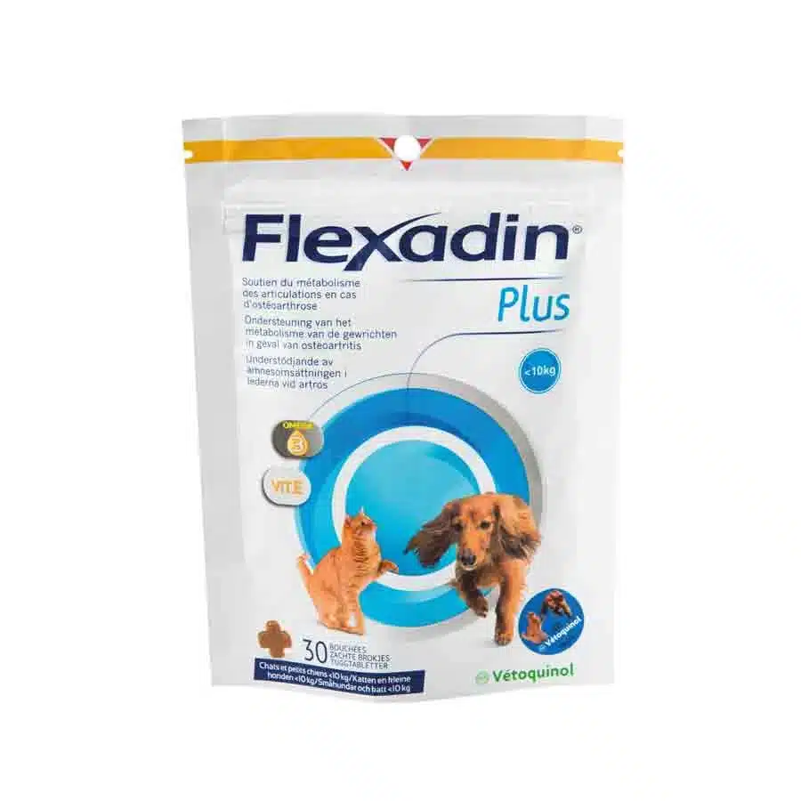 Flexadin Plus Mini chat et petit chien < 10 kg - 30 bouchées