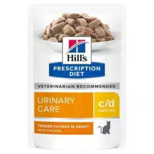 Hill's Prescription Diet Feline C/D Multicare Poulet - Sachets 12 x 85g