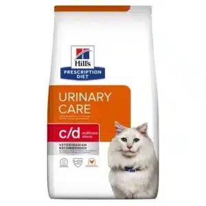 Hill's Prescription Diet Feline C/D Urinary Stress au Poulet 8 kg