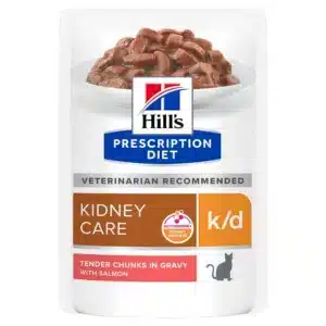 Hill's Prescription Diet Feline K/D Saumon 12 x 85 g