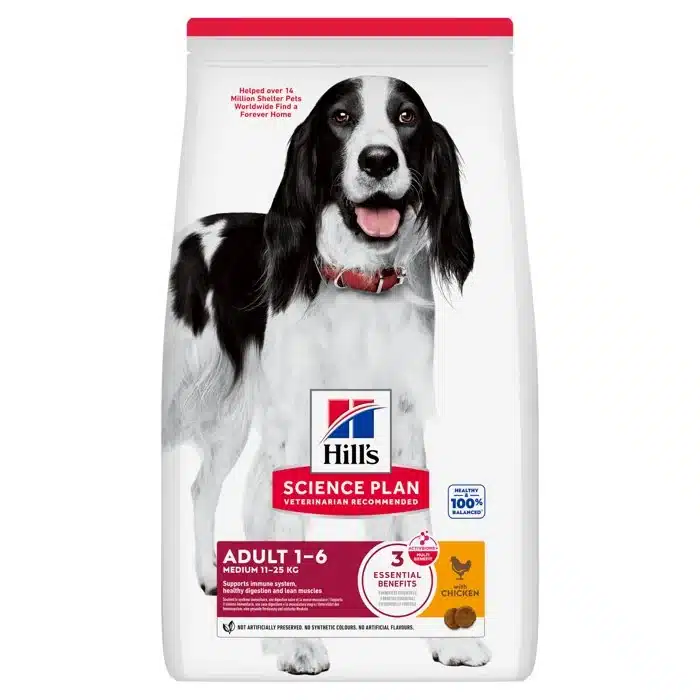 Hill's Science Plan Canine Adult Medium Poulet 14 kg