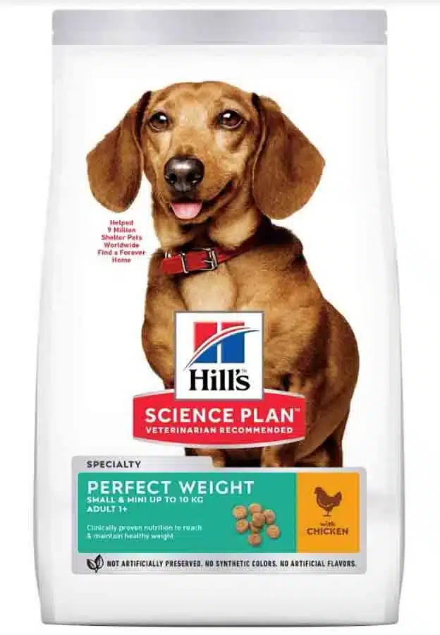 Hill's Science Plan Canine Adult Perfect Weight Small & Mini Poulet 1,5 kg