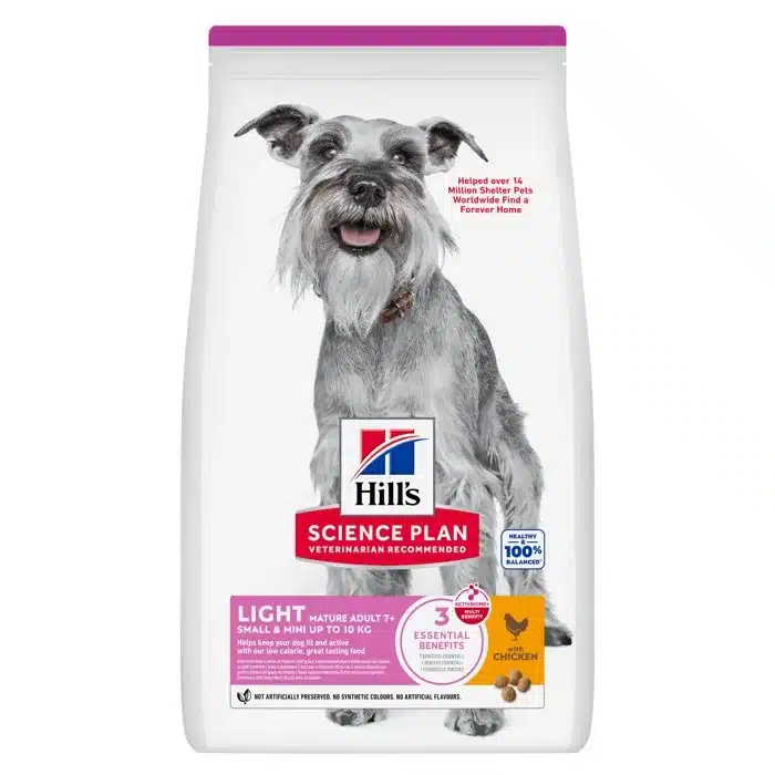 Hill's Science Plan Canine Mature Adult 7+ Small & Mini Light 2,5 kg