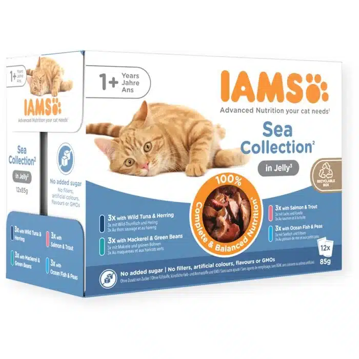 IAMS Advanced Nutrition Multipack Mer en Gelée Chat 12 x 85 g
