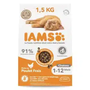 IAMS Vitality Chaton Poulet 1,5 kg