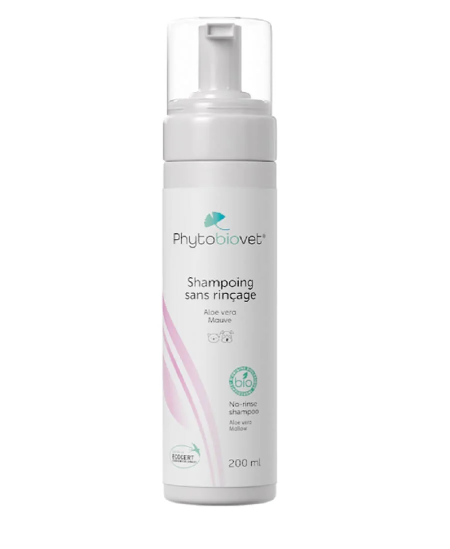 MP Labo Phytobiovet Shampoing sans rinçage Bio pour chien et chat 200 ml