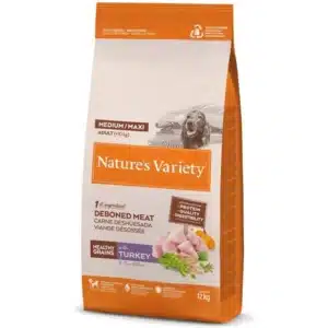 Nature's Variety Croquettes Original No Grain Chien Adulte Medium/Maxi Dinde 10 kg