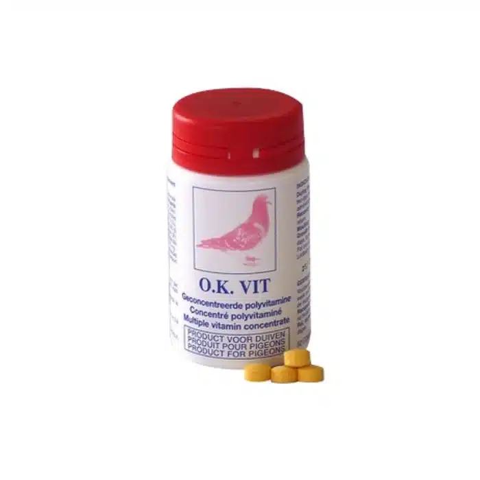 Ok Vit 50 comprimés pour pigeons