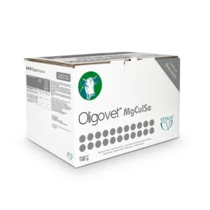 Oligovet Magnésium Cuivre Iode Sélénium 12 bolus de 140g