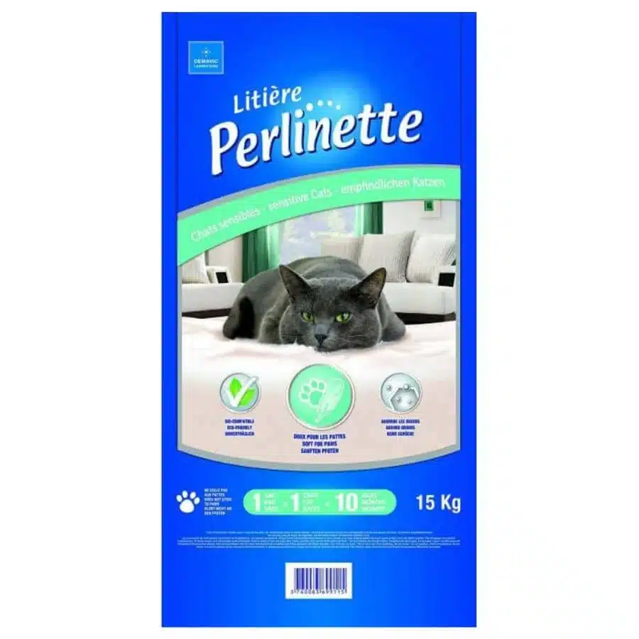 Perlinette Litière Chats Sensibles 15 kg