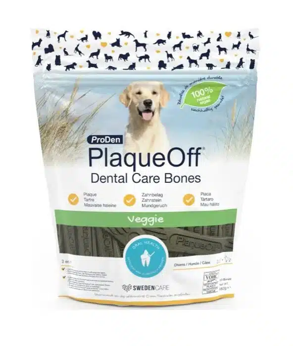 ProDen PlaqueOff Dental Care Bones Veggie 482 g