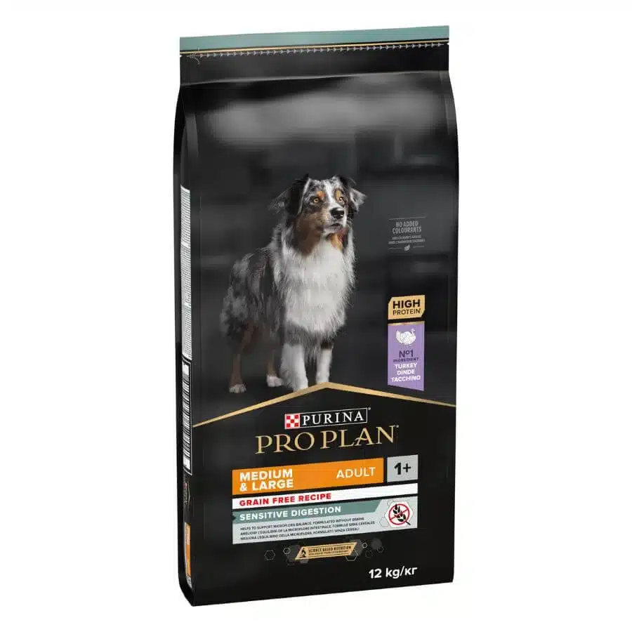 Purina Pro Plan Chien Medium & Large Adult Sensitive Digestion Grain Free Dinde 2,5 kg