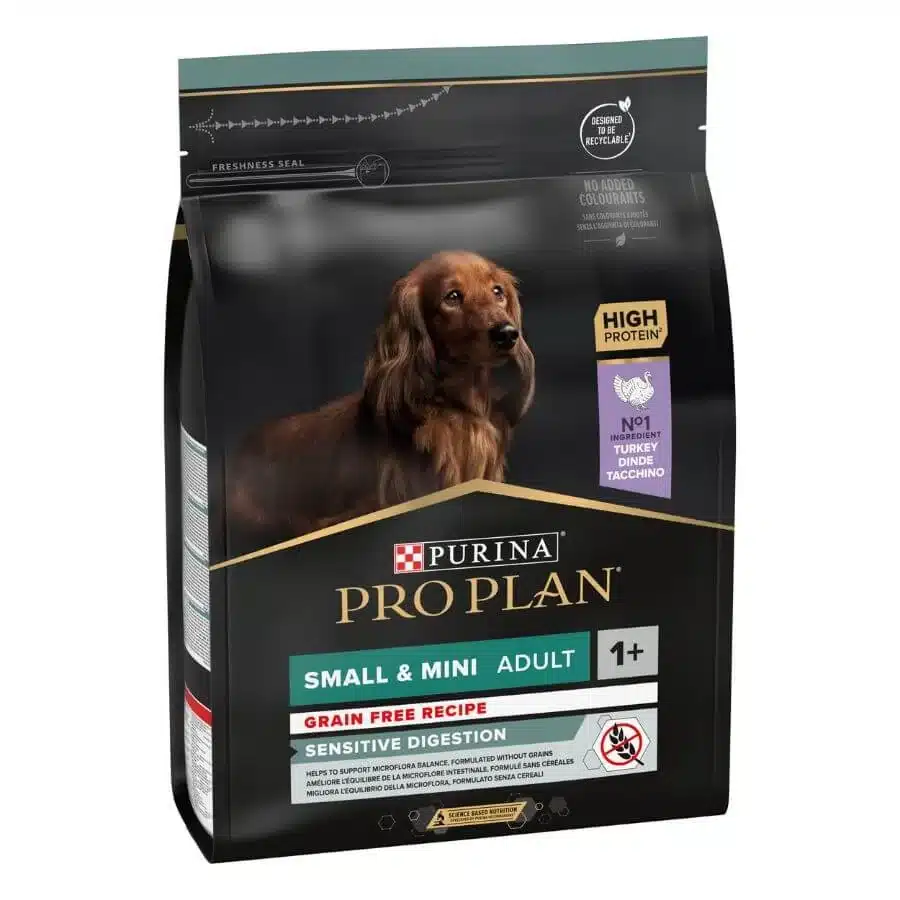 Purina Pro Plan Chien Small & Mini Adult Sensitive Digestion Grain Free Dinde 7 kg