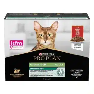 Purina Pro Plan Maintenance Chat Sterilised Boeuf 10 x 85 g