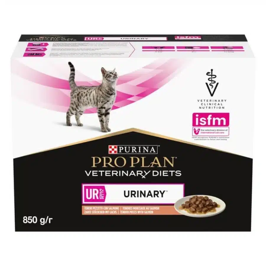 Purina Pro Plan PPVD Féline Urinary UR Saumon 10 x 85 g