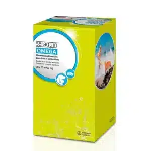 Seraquin Omega Chat et Petit Chien 200 comprimés