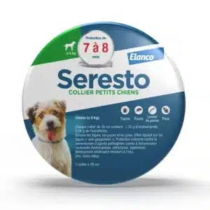 Seresto Collier Antiparasitaire Petit Chien - Moins de 8 kg