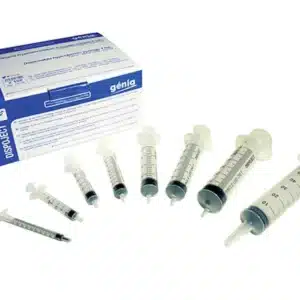 Seringue Dispoject 2 ml 3 pièces boîte de 100