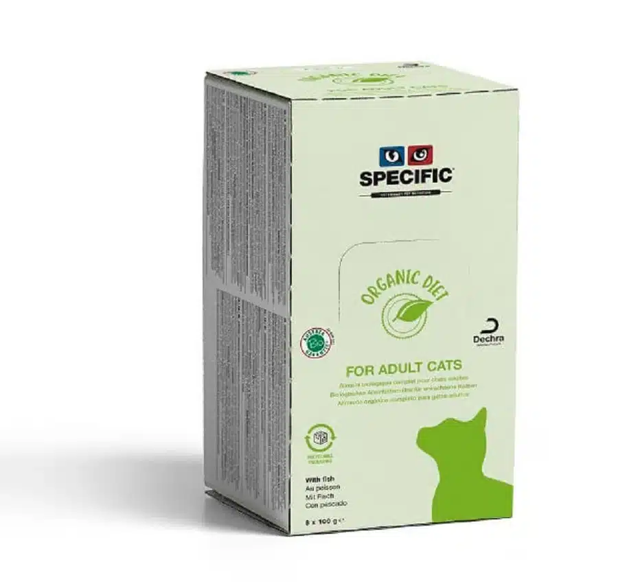 Specific Bio Diet Adult pour chat au poisson 8 x 100 g