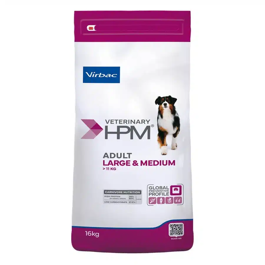 Virbac Veterinary HPM Adult Large & Medium Dog 16 kg