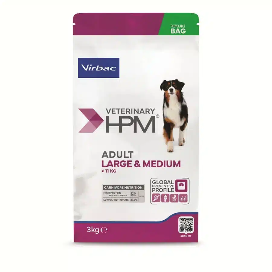 Virbac Veterinary HPM Adult Large & Medium Dog 3 kg