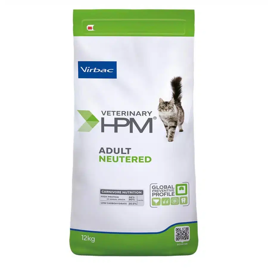 Virbac Veterinary HPM Adult Neutered Cat 12 kg