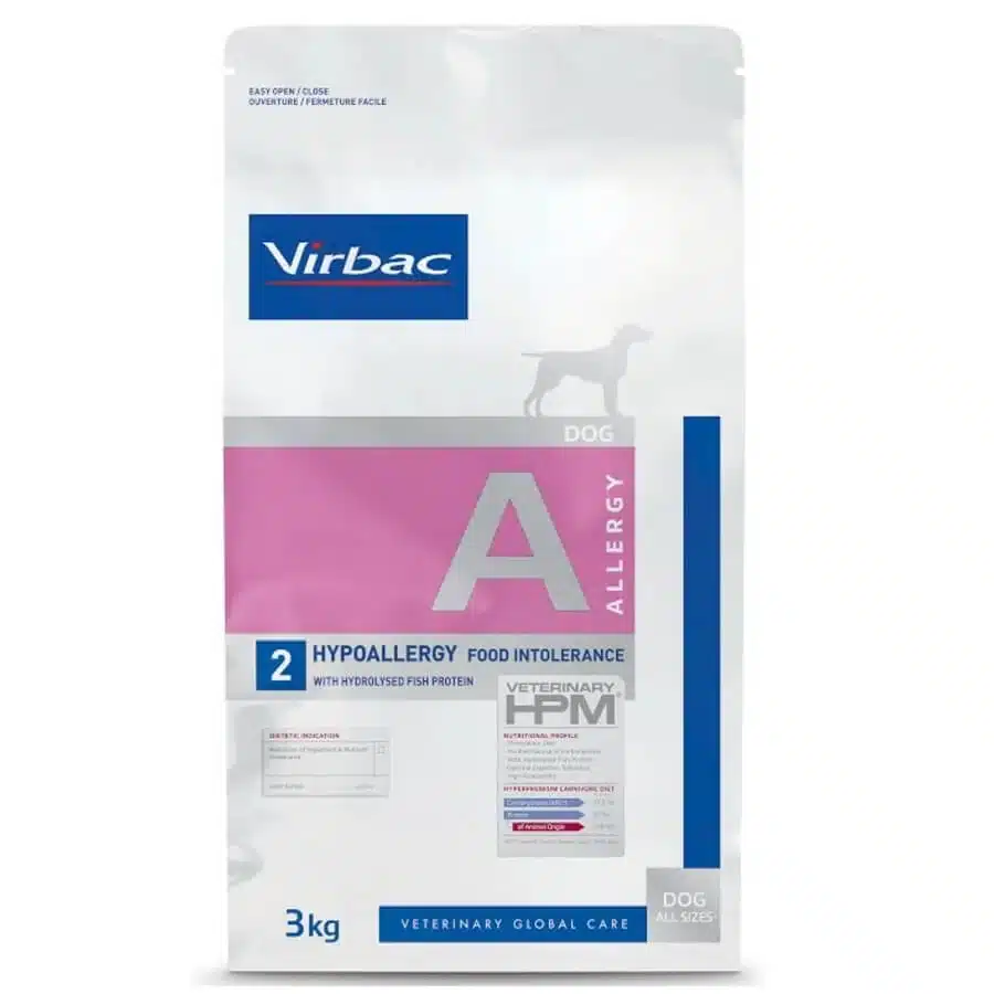 Virbac Veterinary HPM Hypoallergy Chien Saumon 3 kg