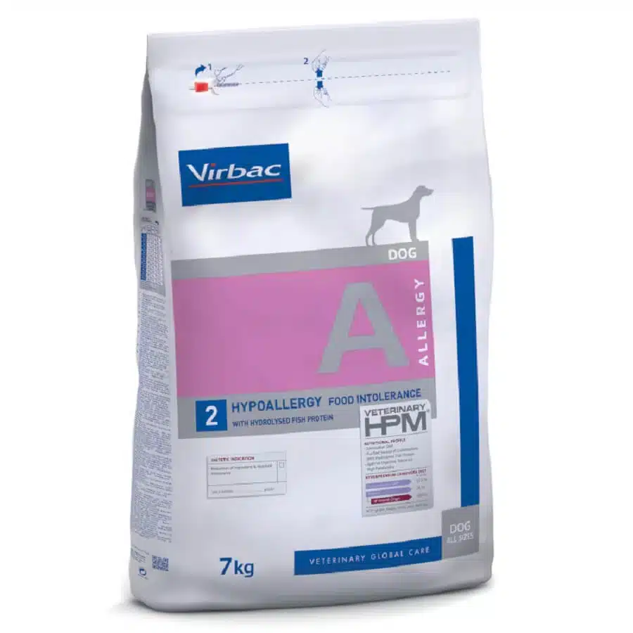 Virbac Veterinary HPM Hypoallergy Chien Saumon 7 kg