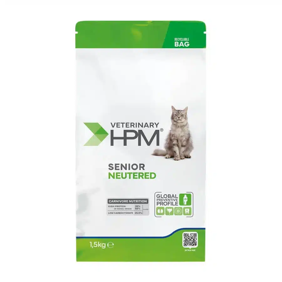 Virbac Veterinary HPM Senior Neutered Chat 1.5 kg