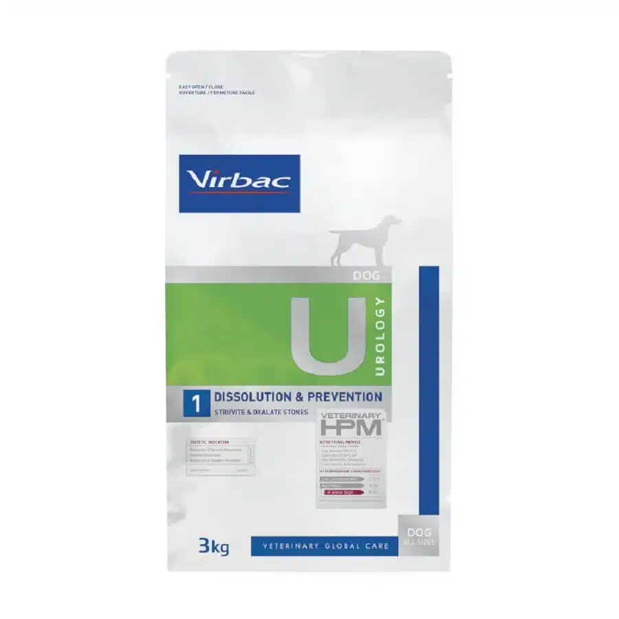 Virbac Veterinary HPM Urology Dissolution & Prévention Chien 3 kg