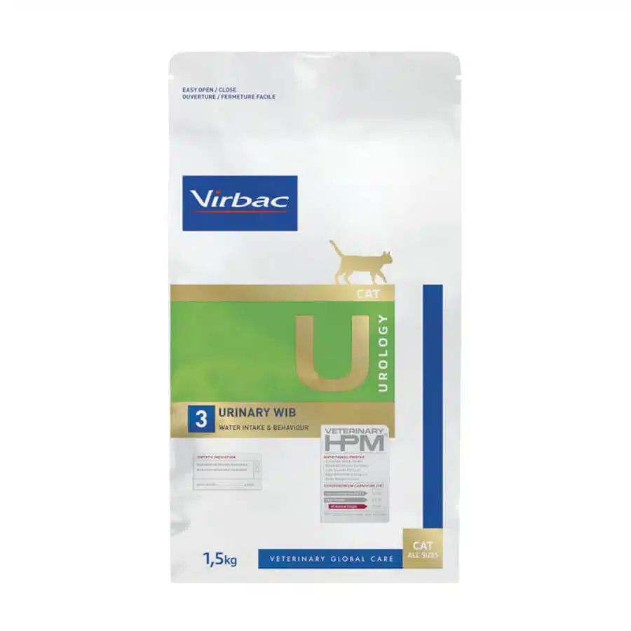 Virbac Veterinary HPM Urology Urinary WIB Chat 1,5 kg