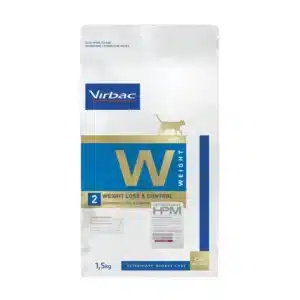 Virbac Veterinary HPM Weight Loss & Control W2 Chat 1.5 kg