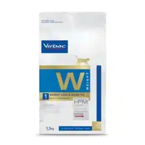 Virbac Veterinary HPM Weight Loss & Diabetes W1 Chat 1,5 kg