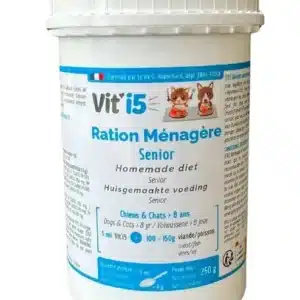 Vit'I5 Bleu Ration Ménagère Poudre Chien Chat Senior 250 g