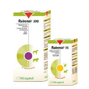 Rubenal 75 NF Comprimés Soutien Rénal Chien et Chat Boîte de 60