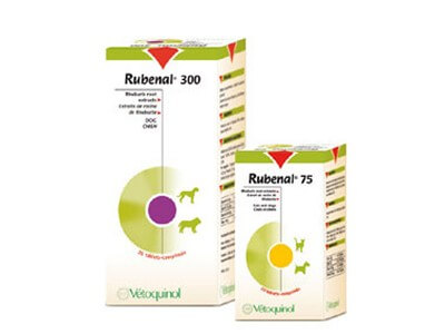 Rubenal 75 NF Comprimés Soutien Rénal Chien et Chat Boîte de 60