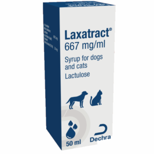 Laxatract Sirop 50 ml — Laxatif oral chien chat Dechra